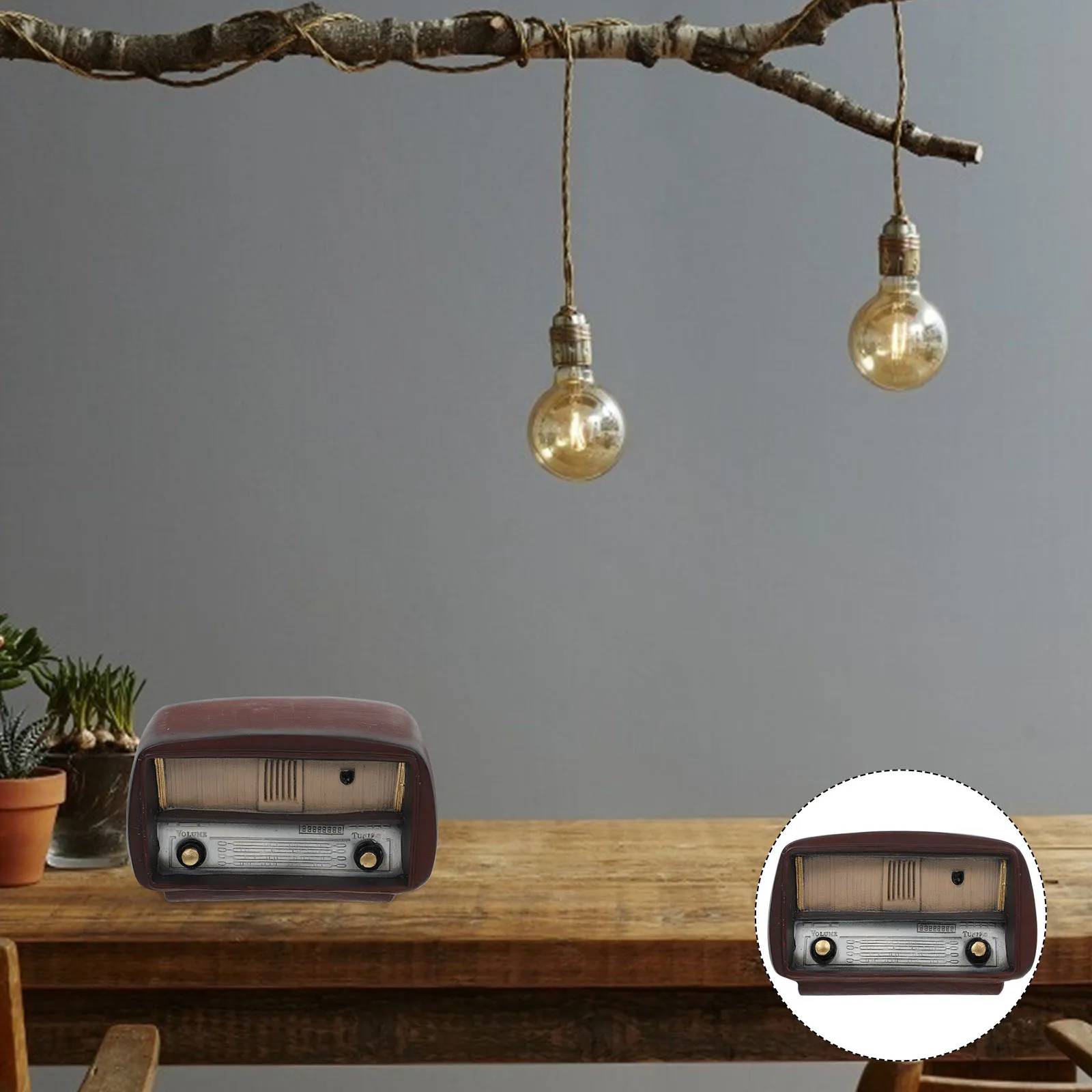 الراتنج الحاكي زخرفة الرجعية خمر ديكور المنزل سطح المكتب فونوغراف صغير هووسورمينغ هدية لمكتب الغرفة #1