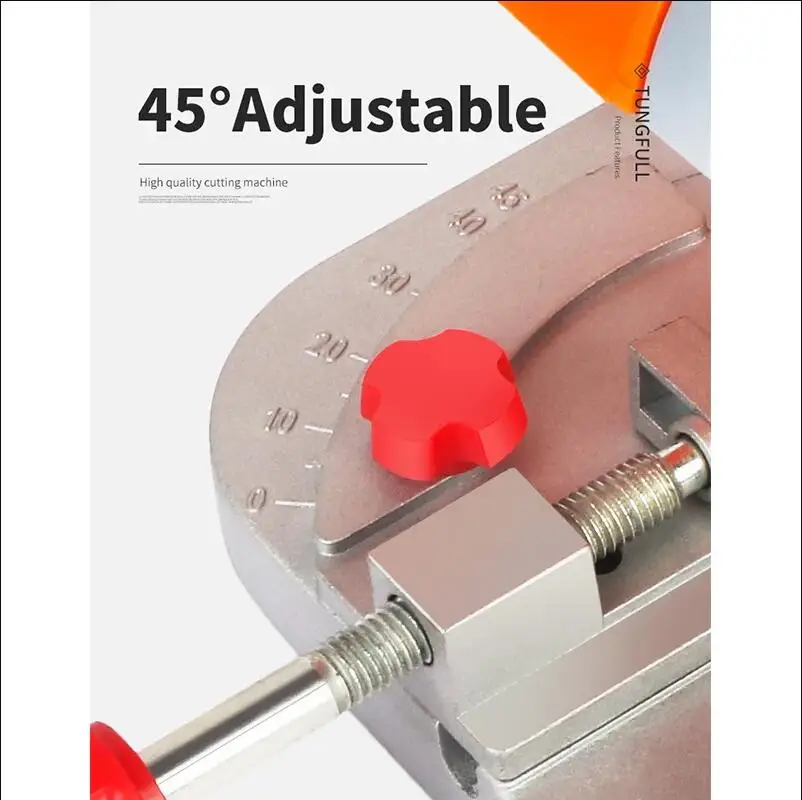 45 Degree Micro Cutting Machine Mini Cutting Saw Bench Cut-off Saw Table Saw Diy Tool For Cutting Wood Plastic Copper