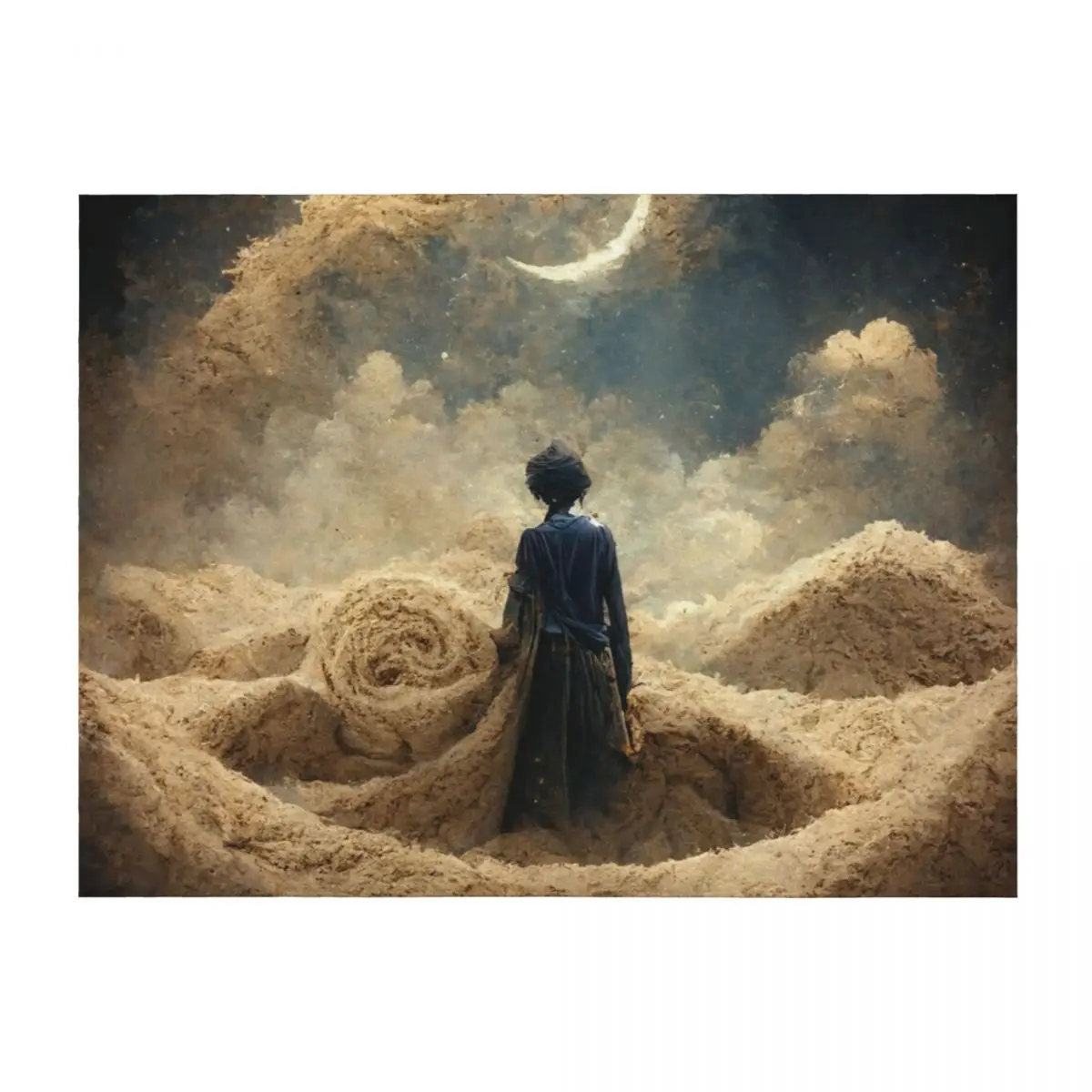 

Sandman ruler of dreams Throw Blanket Picnic Soft Beds Giant Sofa Bed Fashionable Blankets