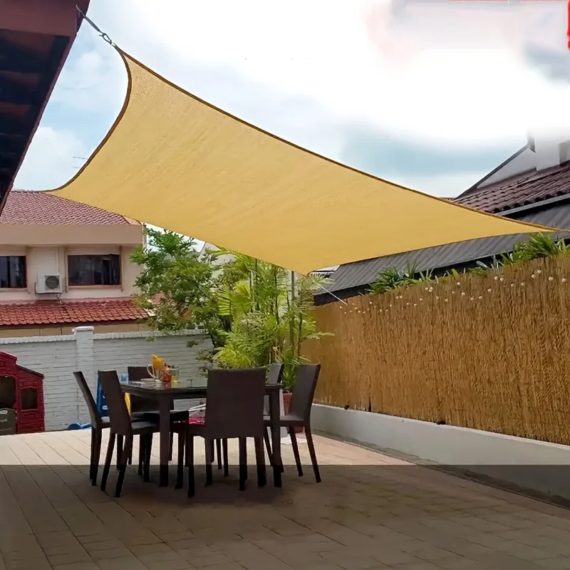 2X3M/3X4M Outdoor Sunshade Net, Encrypted and Thickened Sunshade Net, Swimming Pool Garden Balcony Sunshade Cloth