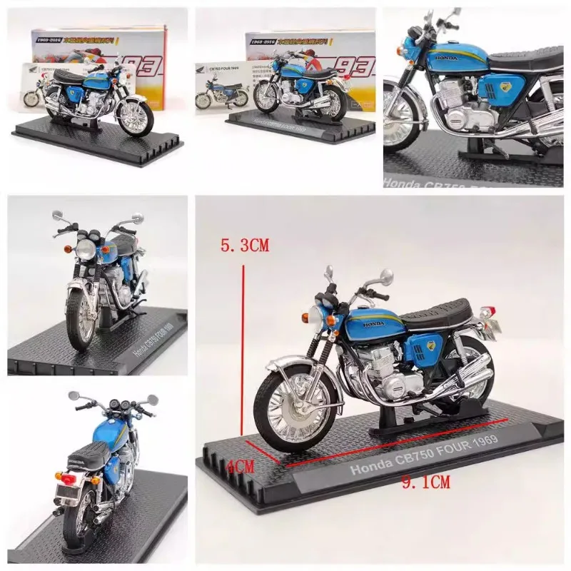 Modèle de moto Honda en alliage moulé sous pression, magasin de voitures miniatures, CB1000R 1/24, véhicules de jeu, Honda Gold Wing, 2021