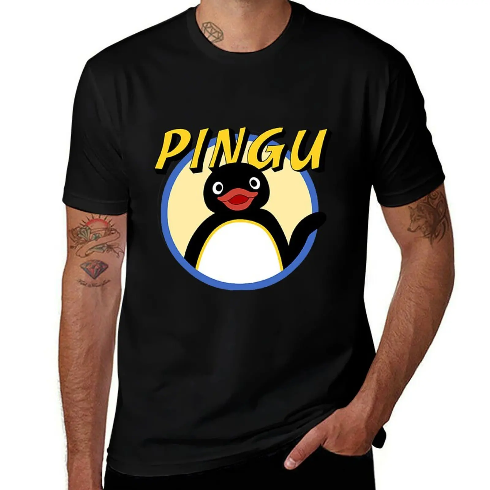 

Pingu T-Shirt Casual Loose Daily Wear T-Shirt