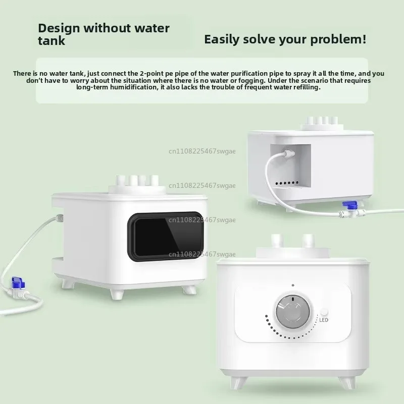 Automatic Water Refilling Humidifier Sprayer, Ideal for Outdoor Fogging in Fish Ponds, Rockeries, and Landscape Decorations