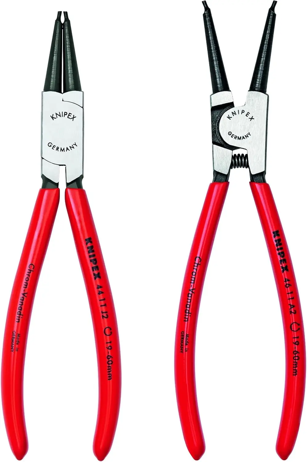 

Professional 2-Piece Circlip Snap-Ring Pliers Set, Ideal for Automotive and DIY Projects