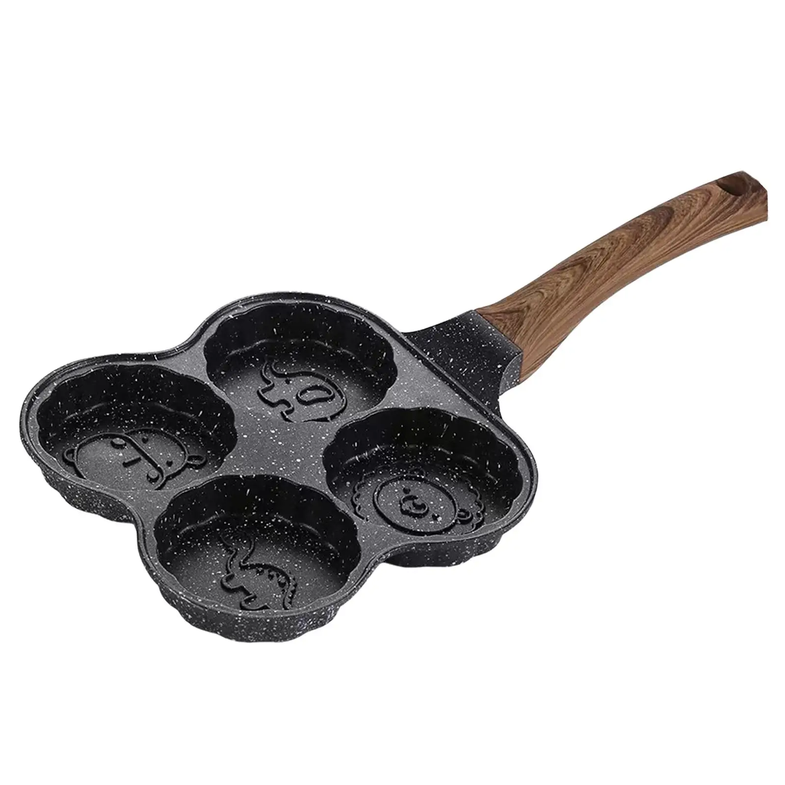 

Kitchen Egg Cooker Pan Breakfast Maker Pot Simple Cleaning for Breakfast