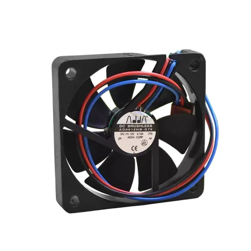New Xiexi ADDA AD0612HB-G76 6010 12V 0.15A 6CM Large Air Volume Speed Measurement Edition Fan