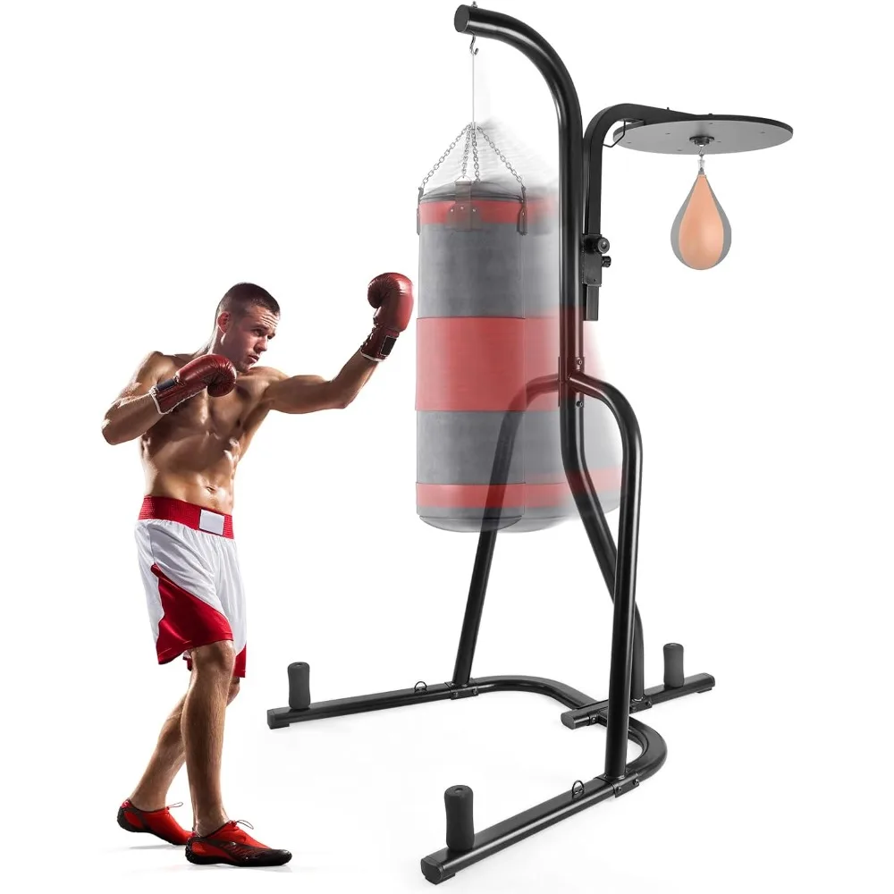 

Height-adjustable steel boxing bag holders, boxing training equipment, home and gym fitness, adult teenagers