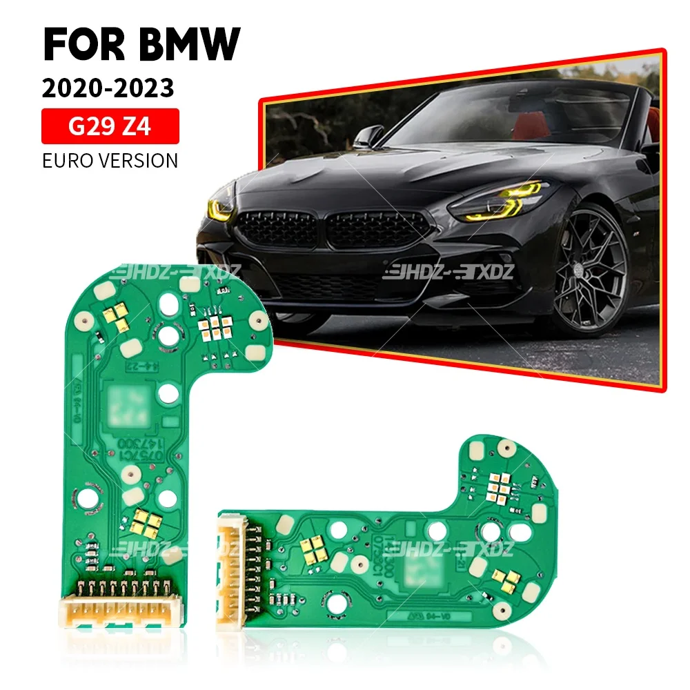 

NEW Angel Eye DRL Boards LED Headlight Daytime Running Light Turn Signal Module Yellow Blue Amber Red For BMW Z4 G29 2019-2023