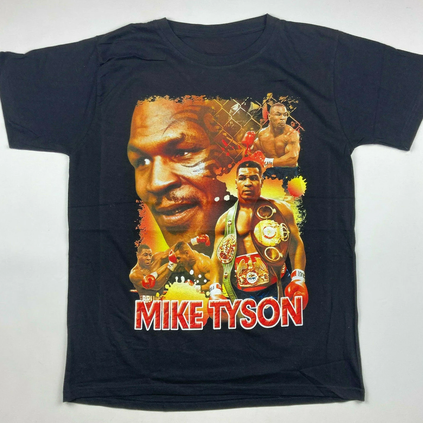 Boxing Heavyweight Champion Mike Tyson T-Shirt. Premium Cotton Short Sleeve O-Neck Mens T Shirt New S-3XL