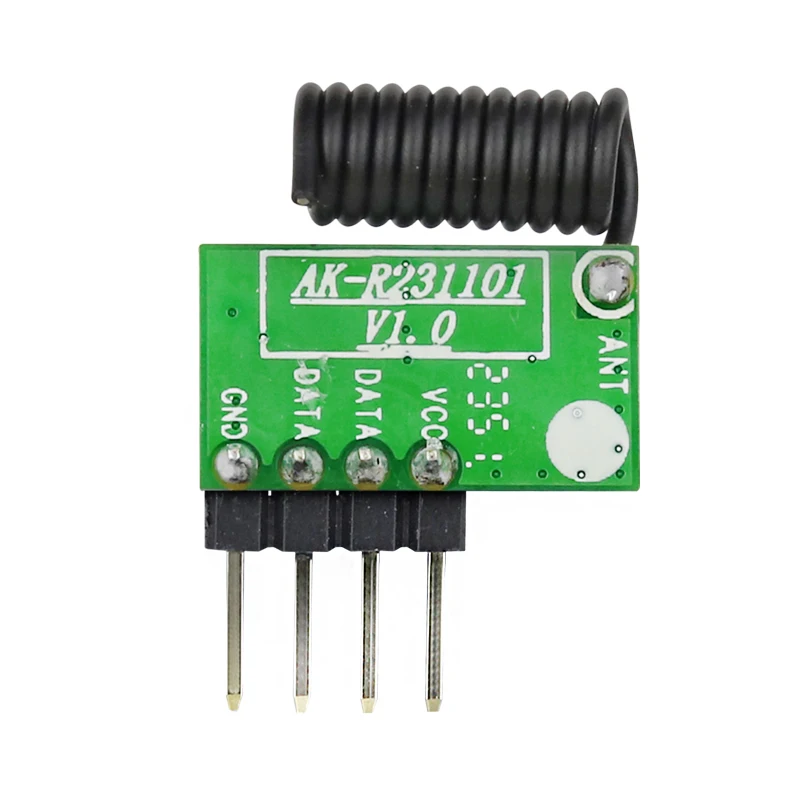 

Digital Circuit Board Mini Receiver Module High Sensitivity -107dBm Wireless RF For Remote Switch