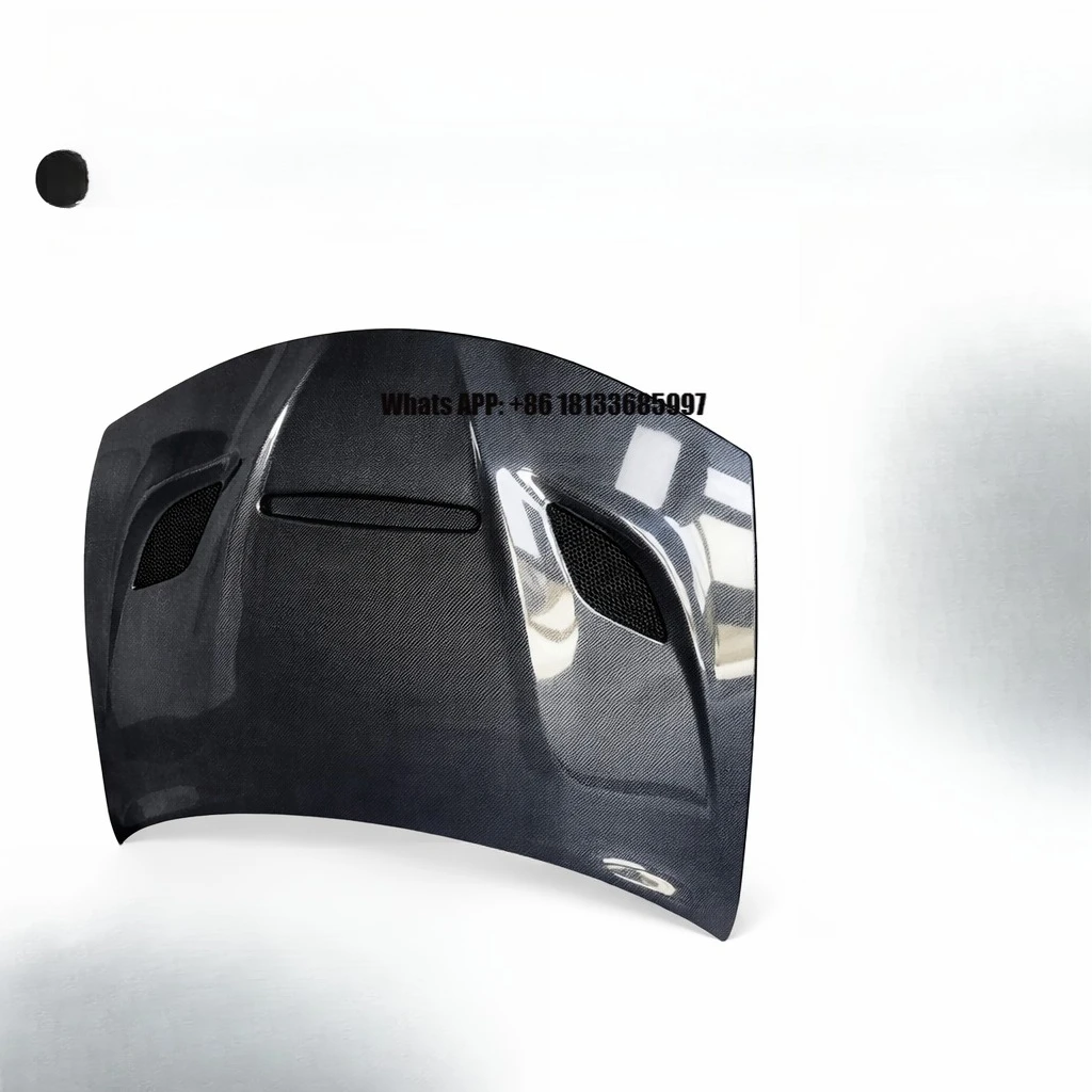 

Carbon Fiber Hood with Vent for Dodge Charger (2015-2023) | Demon Style Front Bonnet Replacement | OEM-Style Fit