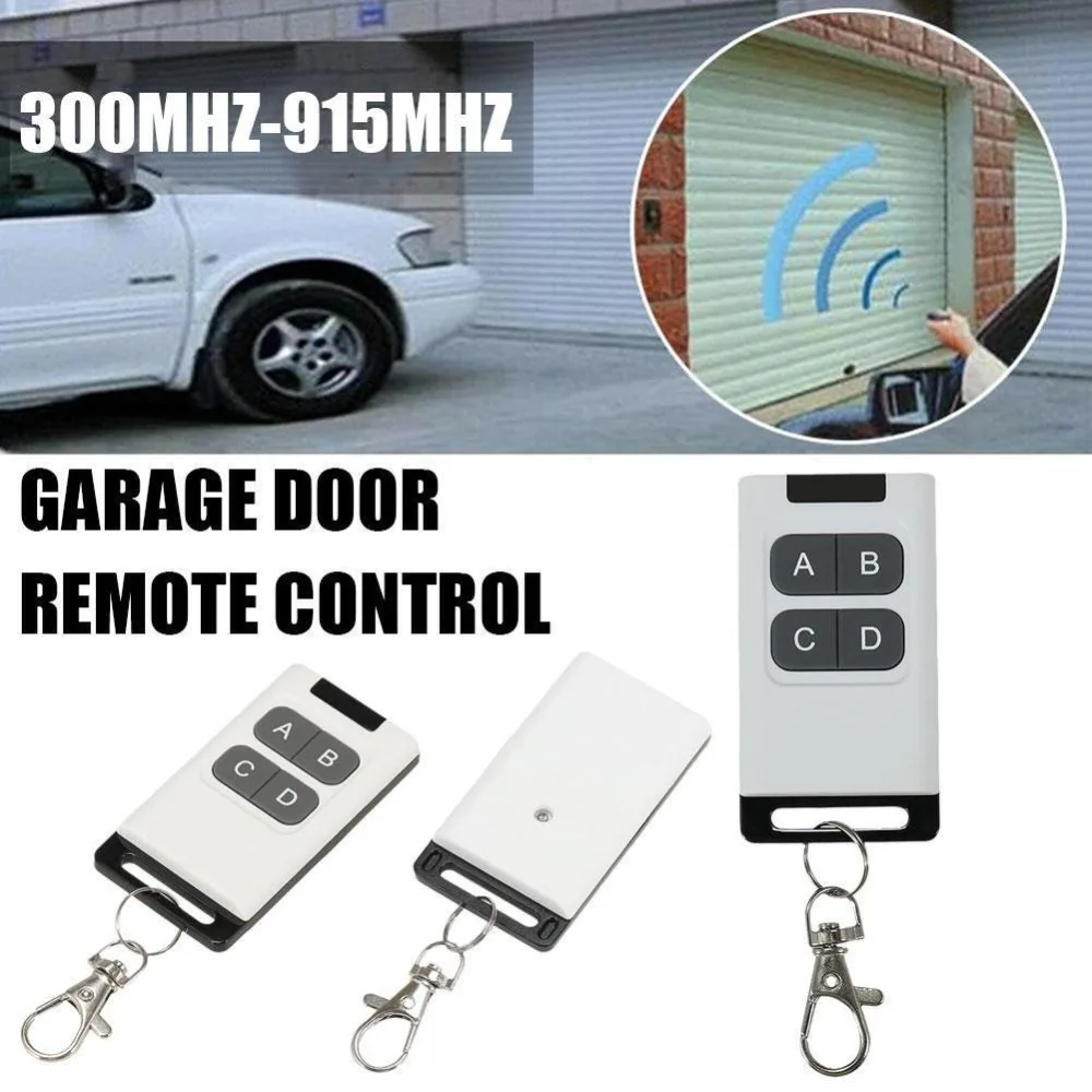 300-915MHZ Remote Control New Wireless 4CH Copy Duplicator Garage Door Key Multi Frequency Remote Control Switch Garage