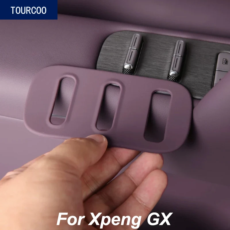 For Xpeng GX 2026 Window Lift Panel Silicone Protective Cover Interior Decor Strip Car Styling Modified Accessories