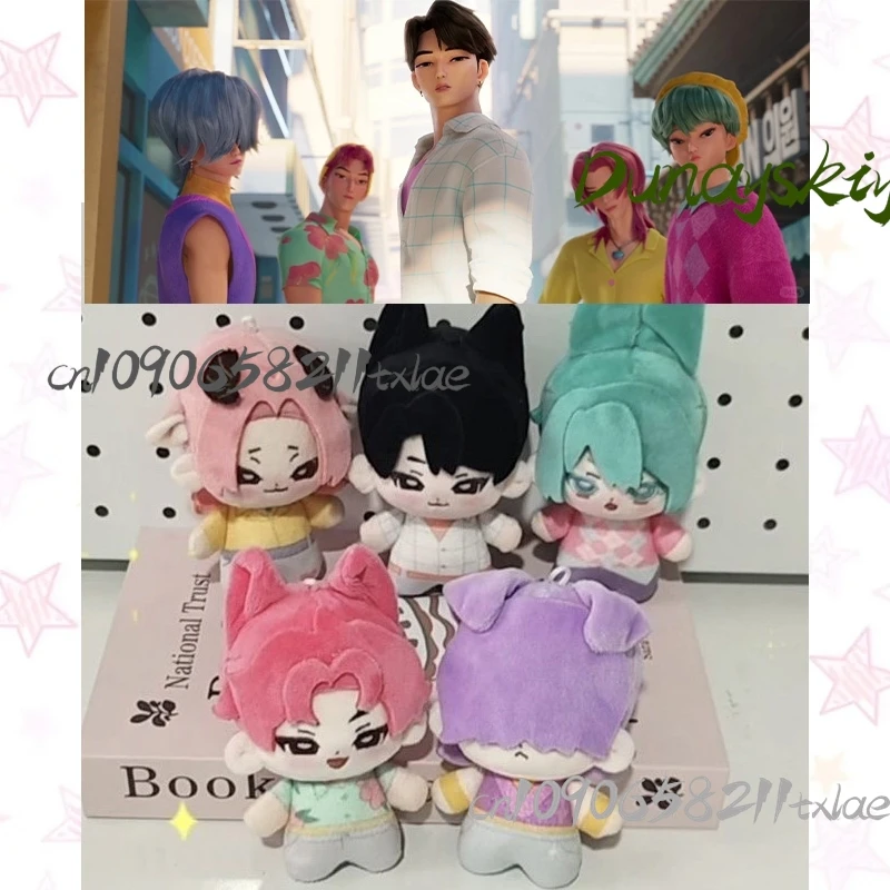 헌트릭스 케이팝 데몬 헌터즈 사자 보이즈 진우 베이비 미스터리 애비 로맨스 코스프레 의상 귀여운 털복숭이 선물 지라이케이 할로윈 코스