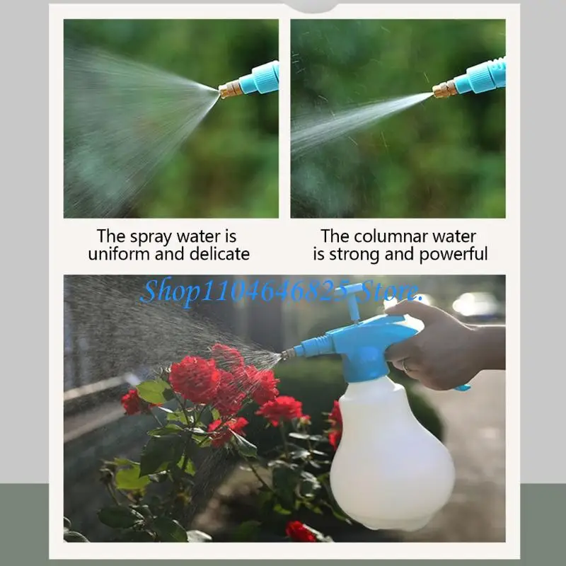 Ergonomic Pressure Sprayer 1.5L Double Function Garden Tool Car Wash Indoor Plant Watering Durability