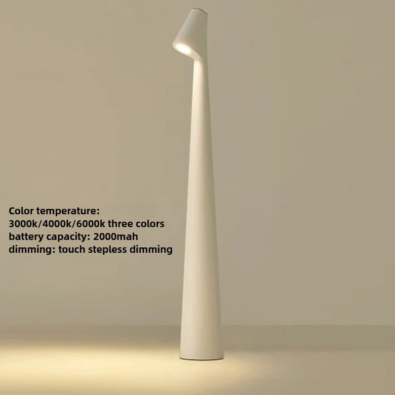 Lampe de bureau LED tactile, lampe de bureau Rechargeable, adaptée au bureau à domicile, au salon, à la chambre à coucher, peut être offerte en cadeau