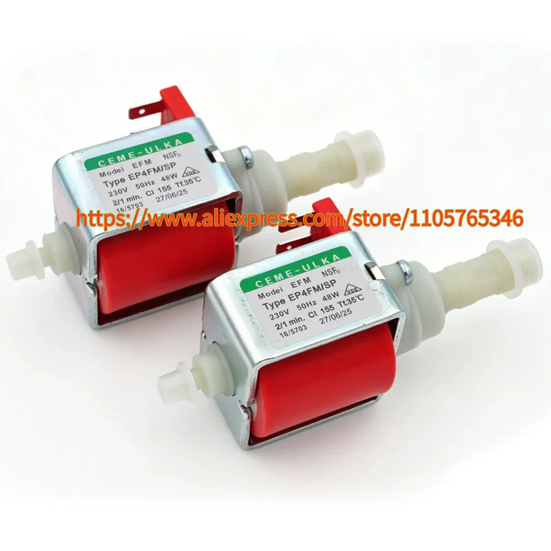 1pcs CEME ULKA EFM EP4FM/SP 230V 48W Coffee Machine Electromagnetic Pump