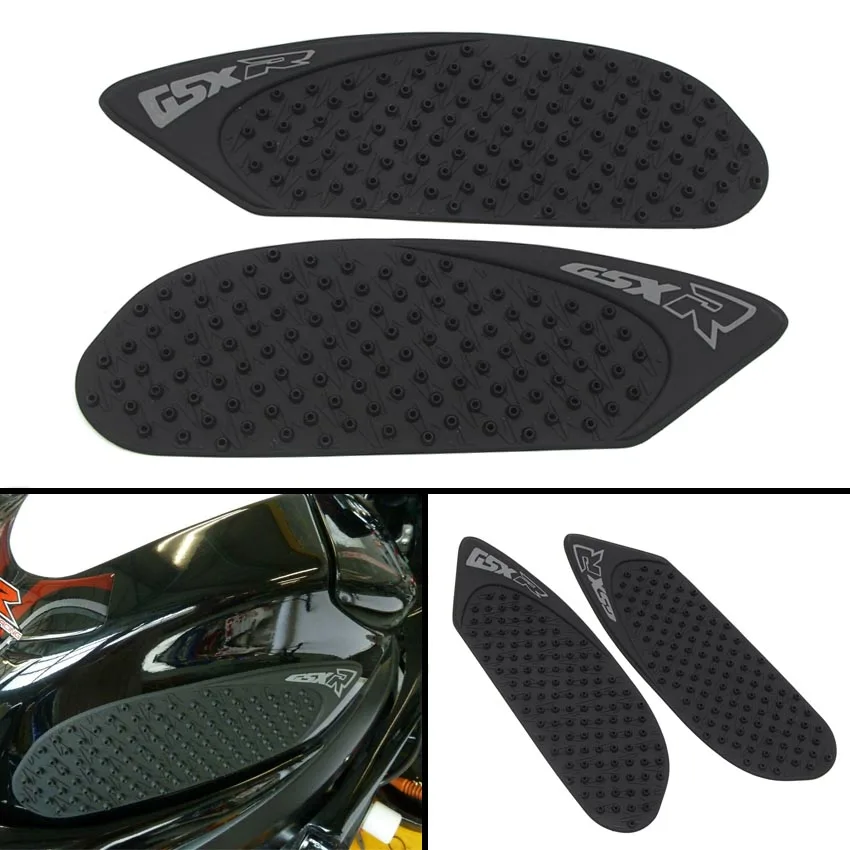 

Motorcycle Side Fuel Tank Non-slip Pad Rubber Stickers Fit For Suzuki GSX-R600 GSXR600 / GSX-R750 GSXR750 2006-2007 Years