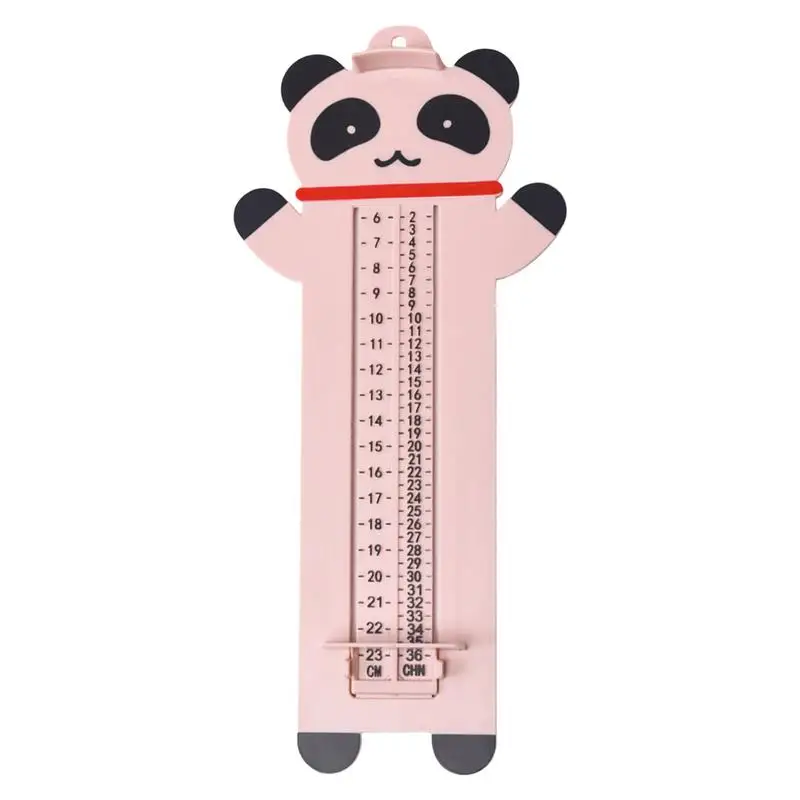 

Kids Foot Measurer Cute Panda Accurate Measurement Chart Home Foot Measuring Device Kids Foot Length Measure Gauge Foot