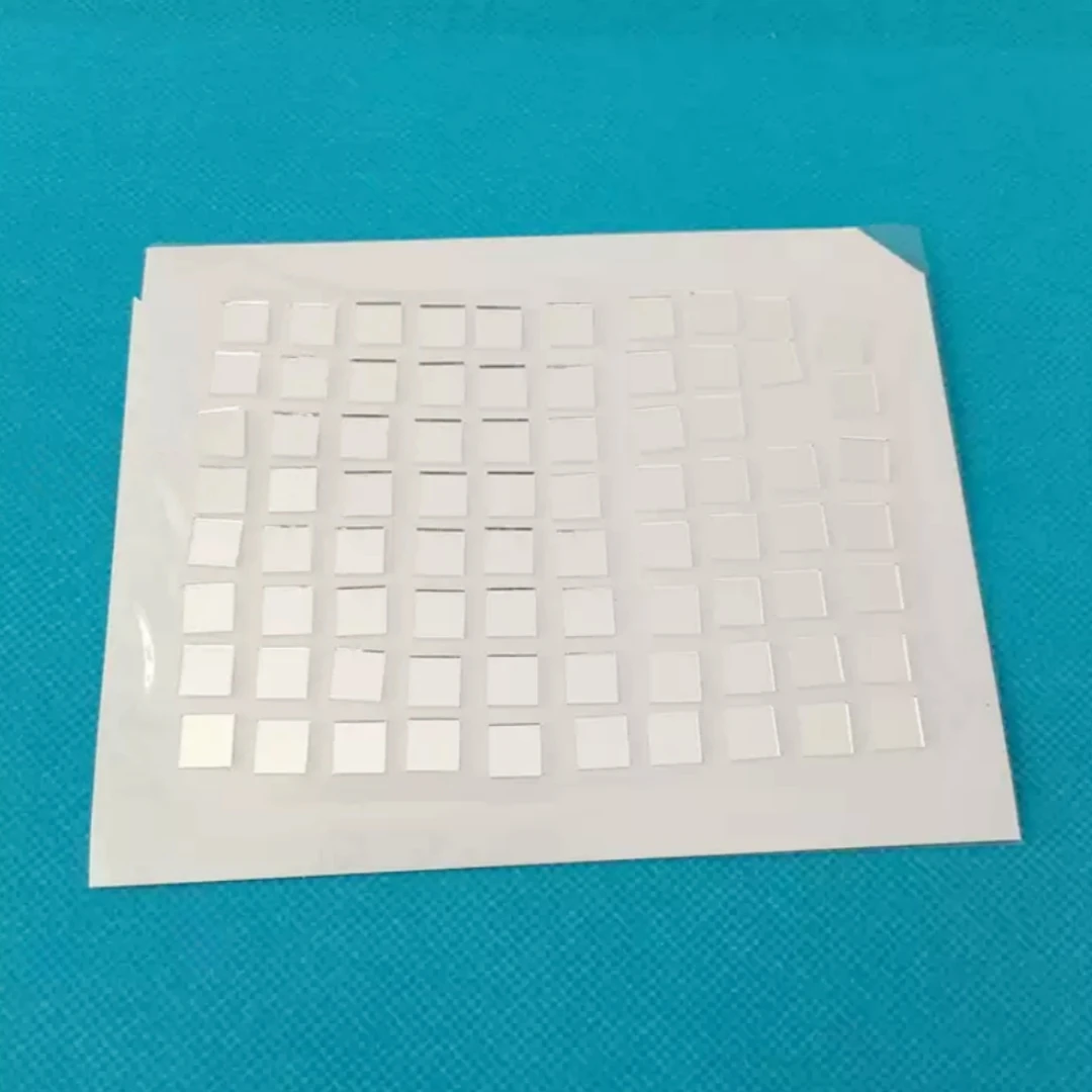 10x10x1.0mm 650nm Narrow Band Pass Optical Filter High Stability Bandpass Little size Glass Lens for Spectroscopy Sensors NBP65