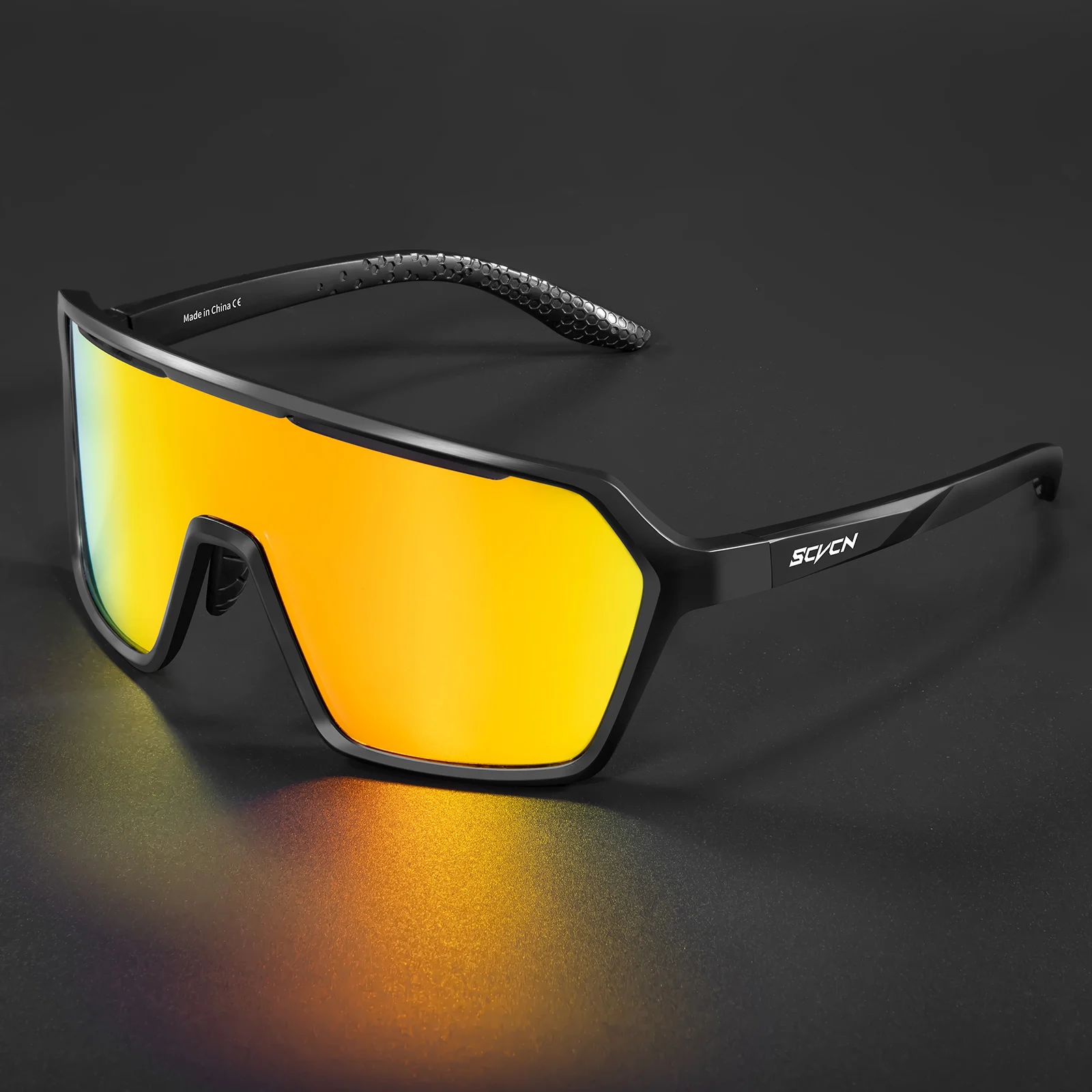 SCVCN Neue Photochrome Sonnenbrille MTB Radfahren Gläser Outdoor Sport Laufen Fahren Brille UV400 Schutz Fahrrad Brillen