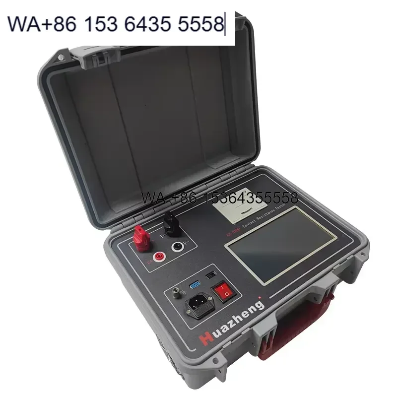 Wmwmnu for HZ-5200 Intelligent Contact Resistance Micro Ohm Testing Equipment IEC Standard 100A 200A Loop Resistance Tester