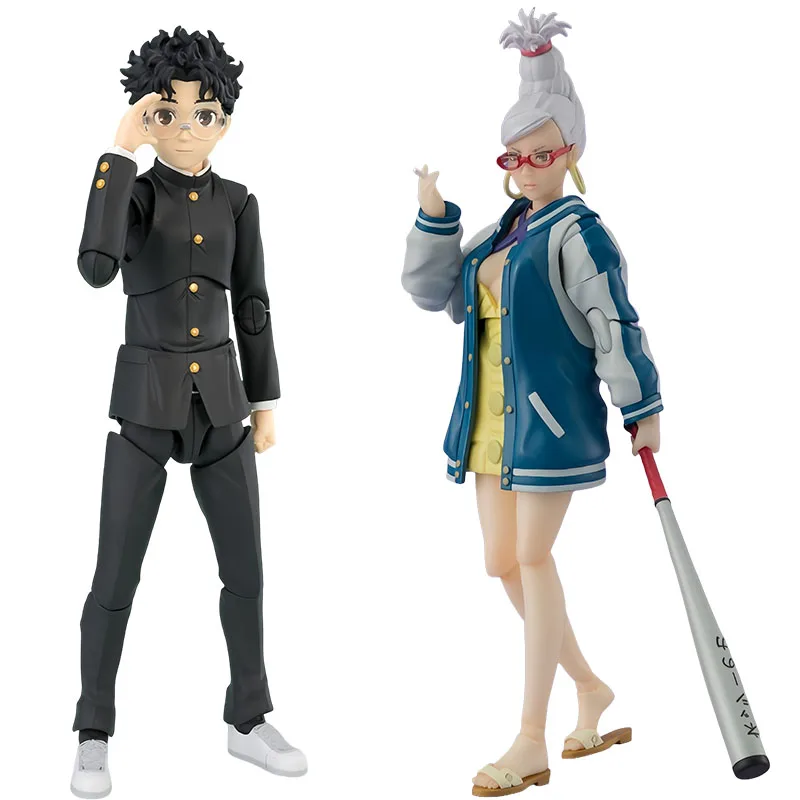 Bandai Genuine S.H.Figuarts Anime Figure Ken Takakura & Hoshi Action Figure Toys for Boys Kids Gift Collectible Model Ornaments