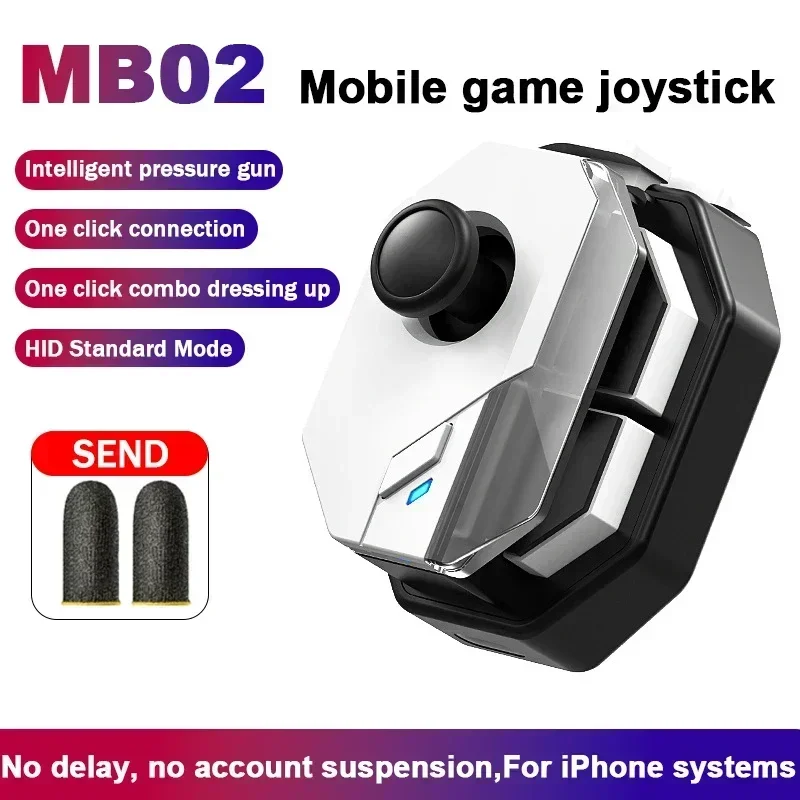 MEMO MB02 Mobile Game Joysticks HID MFI Model Gamepad for Android IOS TYPE-C/Connection BL Controller Handle Gaming Accessories