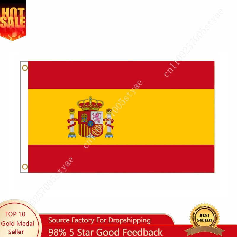 

The Kingdom of Spain National Flags Wall decoration Sign Banner Poster For Outdoor indoor 90x150cm , ESP ES,