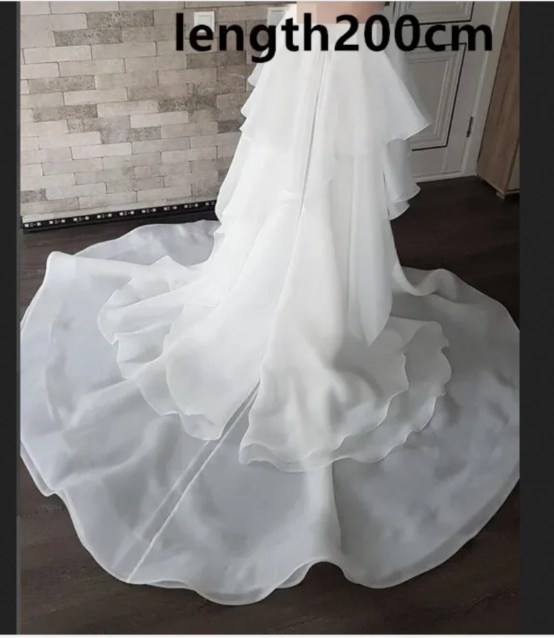 Detachable wedding overskirt, removable wedding skirt train, organza open front bridal accessories