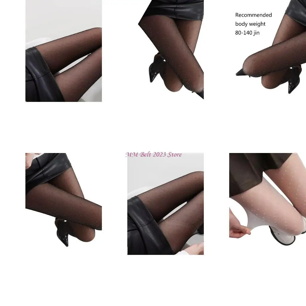 

49me retro Жаккардовые трусики для узорчатых трусиков для женщин красочные маленькие точки тонкие колготки