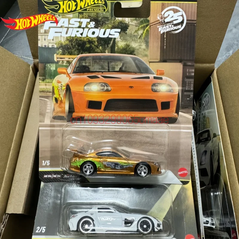 Neue Hot Wheels Premium Fast & Furious Hnw46 1/64 Legierungsautomodell Toyota Supra Lexus Lfa Druckguss-Fahrzeug Sammlerstück Ausstellungsspielzeug