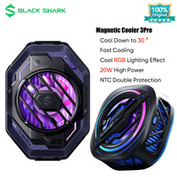 Original Black Shark Magnetic Phone Cooler 3Pro Gaming Air cooler Radiator For huawei Xiaomi iPhone15 Samsung Tablet cooling Fan