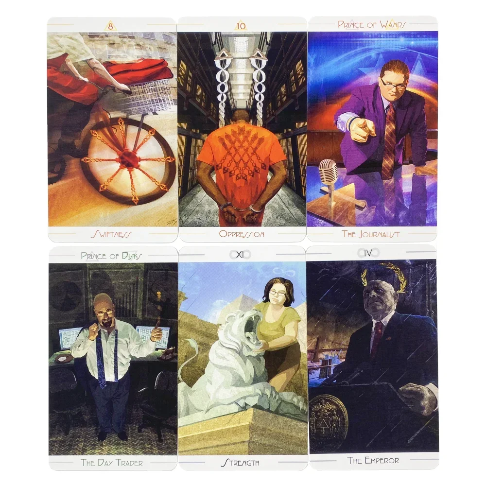 The Urban Tarot Cards A 78 Deck Oracle English Visions Divination Edition Borad Playing Games