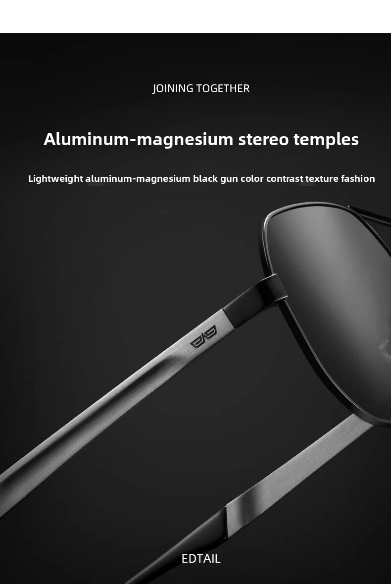 CAPONI Marke Sonnenbrille für Männer polarisierte photo chrome Outdoor-Fahren Sonnenschutz uv400 schützen blend freie Herren brillen bs21027 – Detail 9