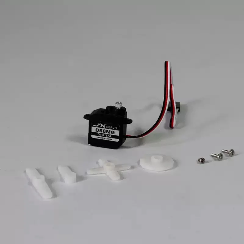 JX Servo PDI-D56MG 5,6 g Metallgetriebe, digitaler kernloser Servo 3,7–5,5 V für 1/24 RC Crawler Mini-Flugzeug – Detail 5
