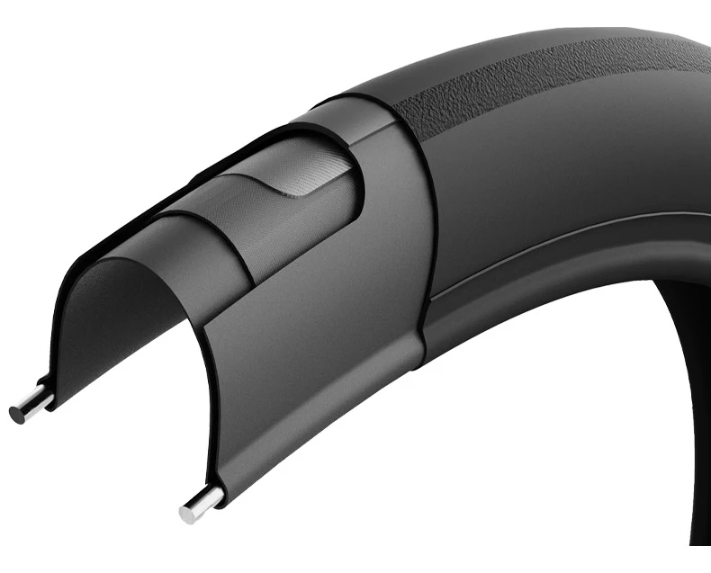 Kenda K1092 Pannenschutz und ultraleichter neuer Fahrradreifen 700 x 25/28c Kountach Elite faltbarer Rennradreifen – Detail 3