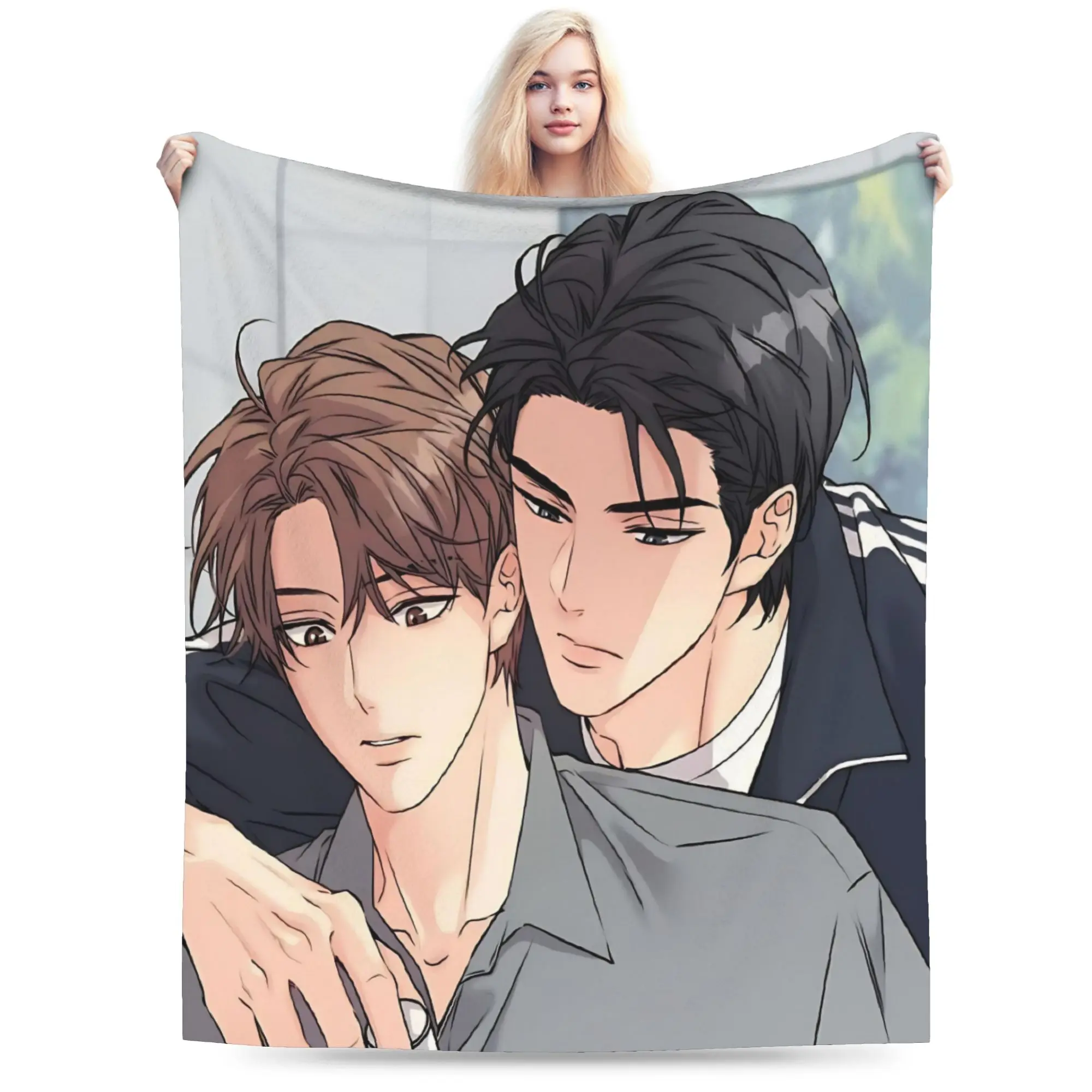 Super Soft Melting Point BL Throw Blanket Premium Flannel Fleece Lightweight  Bed Blanket Fuzzy Plush Blankets All Season Use