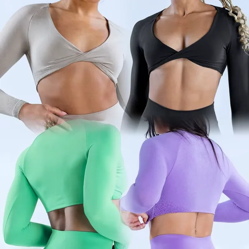 

IGNITE Crop Top Women Short Sleeve Yoga Top Shirts Light Weight Gym Crop Top Seamless Sports Shirt Ribbed Crop Fit