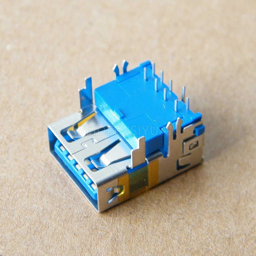 New 3.0 USB Jack Charging Socket For DELL Insprion 5520 5525 7520 Motherboard Data USB Port 9Pin Connector