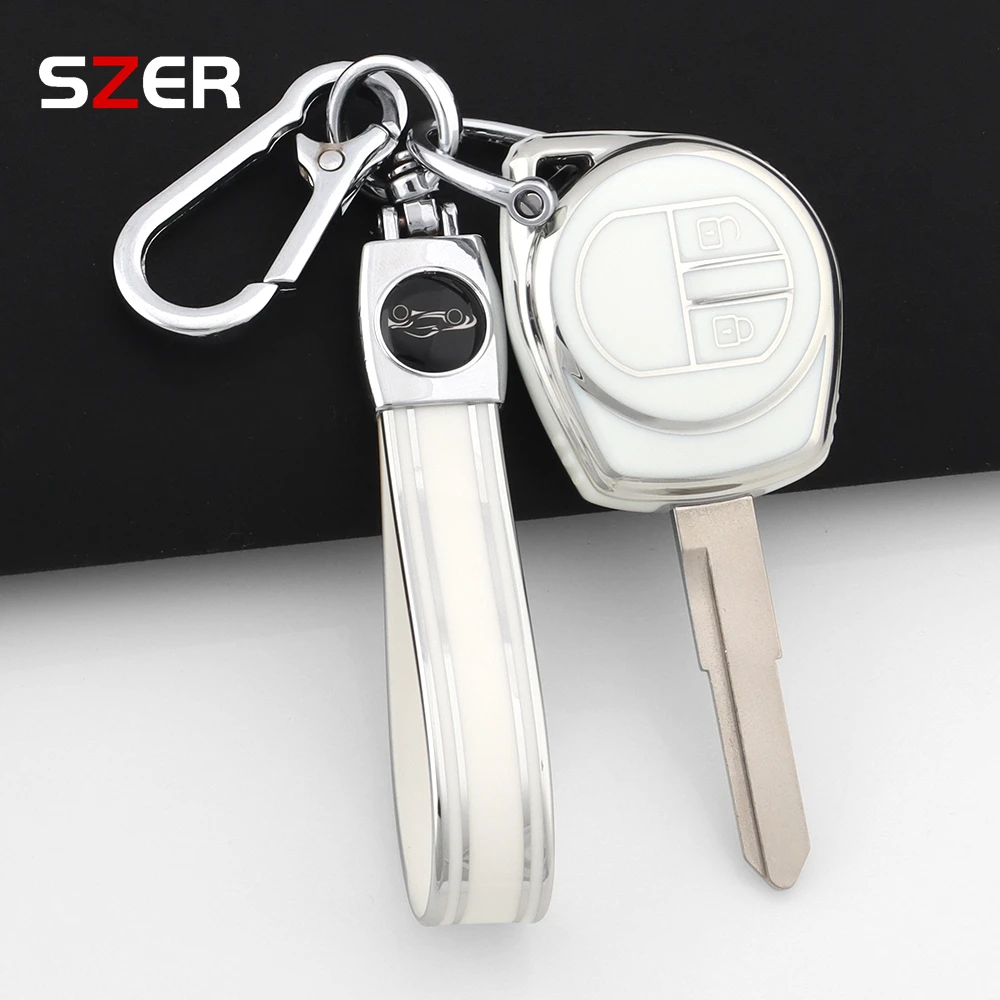 

Чехол из ТПУ для автомобильного дистанционного ключа, чехол для SUZUKI SWIFT SX4 Liana Aerio Jimny Samurai Amagatarai Grand Vitara, автоматический брелок для ключей