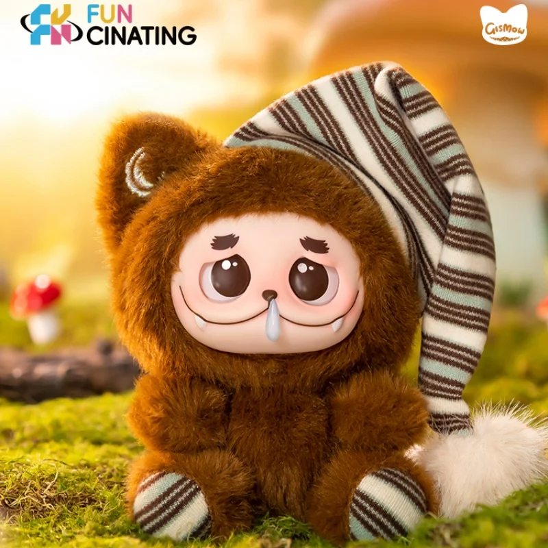 กล่องสุ่มของเล่นไวนิลและตุ๊กตา Gismow Bean Bag League Series รุ่น Reversed Love Zi Yu สไตล์เดียวกัน พร้อมจี้ห้อย ของขวัญเซอร์ไพรส์