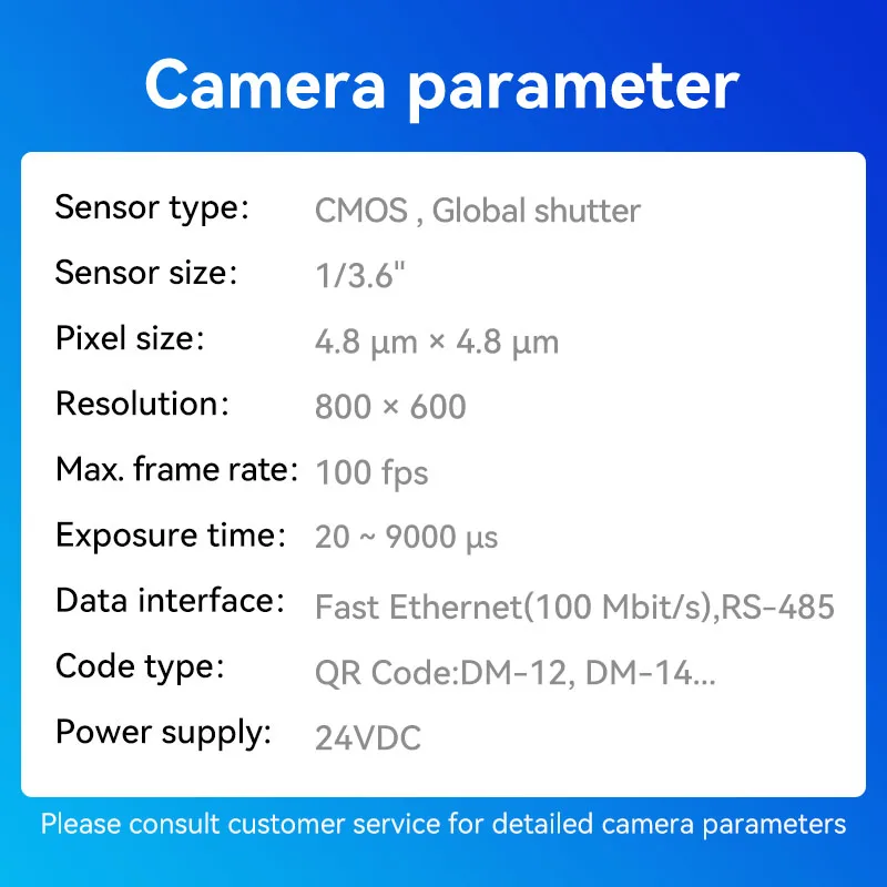 HIKROBOT MV-SC2005AM/AC-02WBN Mono 100mm Focal Length Vision Camera Industrial Smart Camera AI Hyperspectral Camera