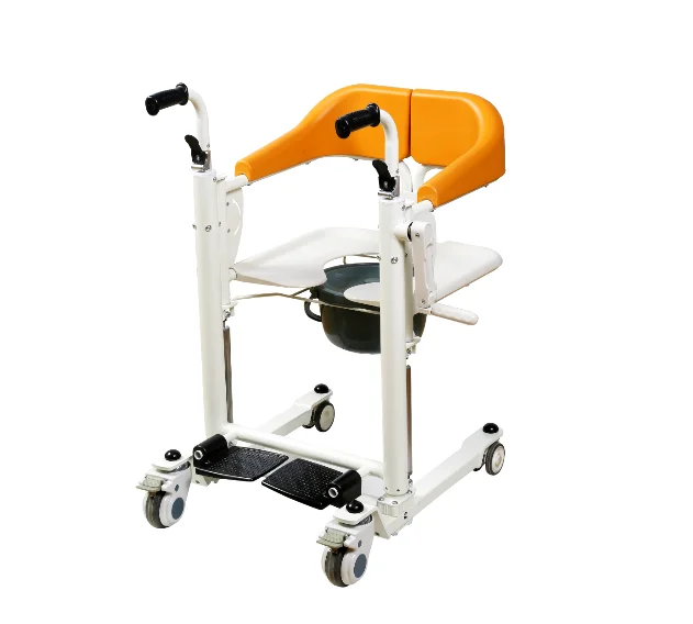 Rehabilitation Movable Nursing Adjustable Control Electric Patient commode Chair for elderly