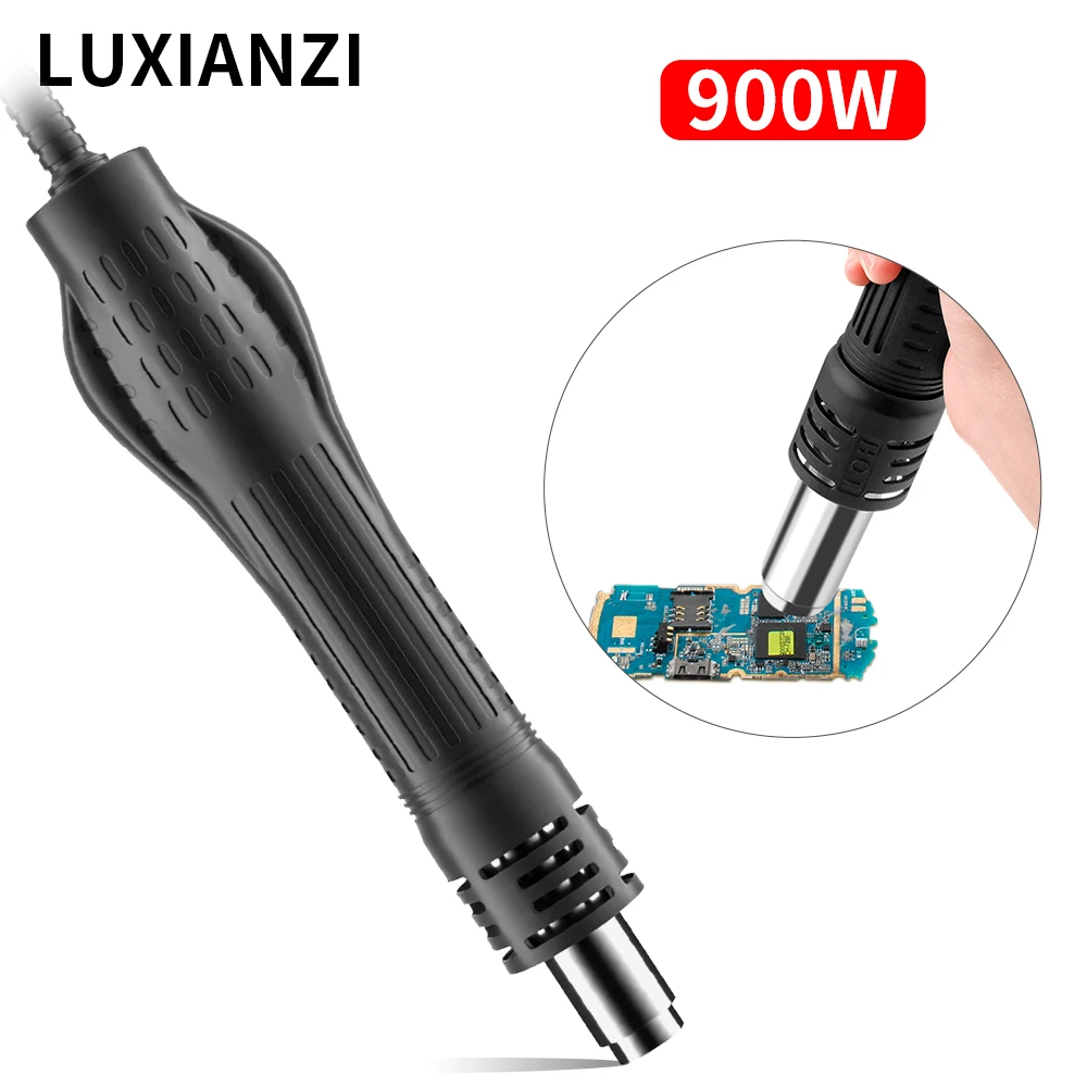 LUXIANZI 8589D+/898D Soldering station Heat Gun Handle Rework Station BGA Welding Solder Repair Tool Hot air gun Accessories