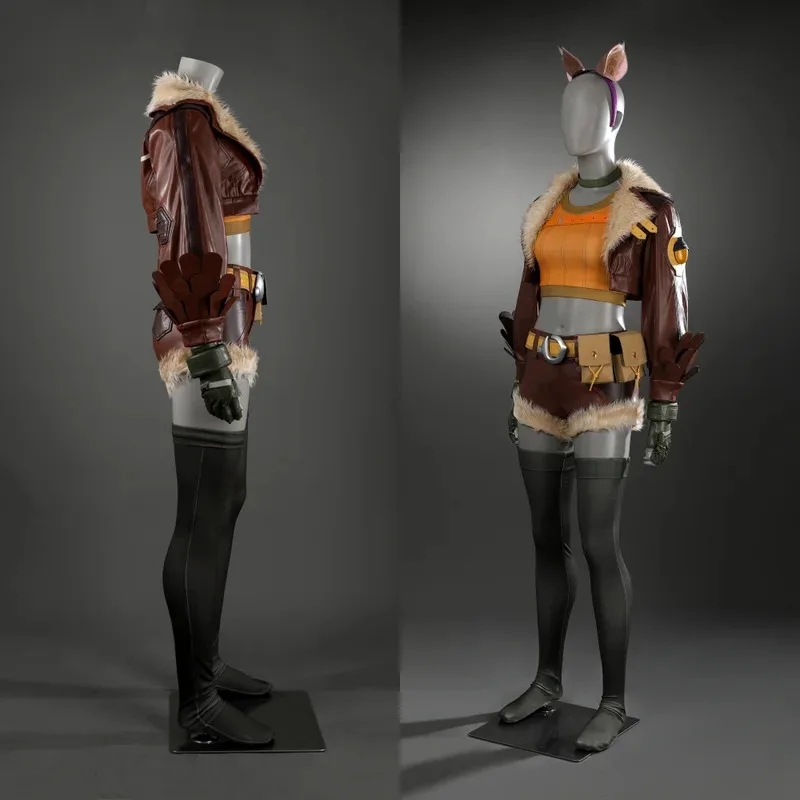 Doreen Cosplay Green Fantasia Disguise Squirrel Girls Cosplay Costume Outfit Tail Wig Boots Halloween Comic Con Suit Custom Made