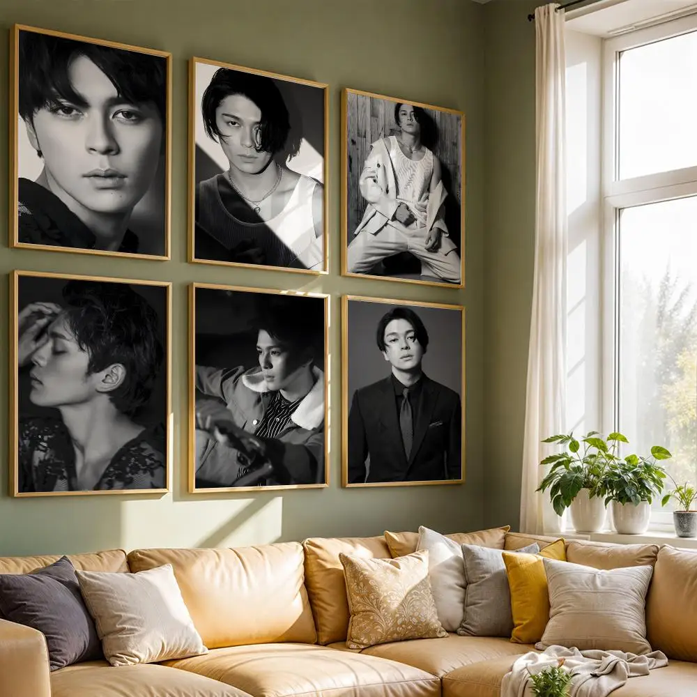 Gordon Maeda Stars Poster HD Self Adhesive Waterproof Wall Art Ideal for Home Office Dorm Bedroom Great Gift