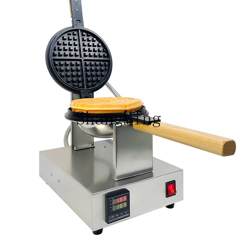 

ZYY commercial coffee shop plaid cake electric scone maker crepe maker waffle stove