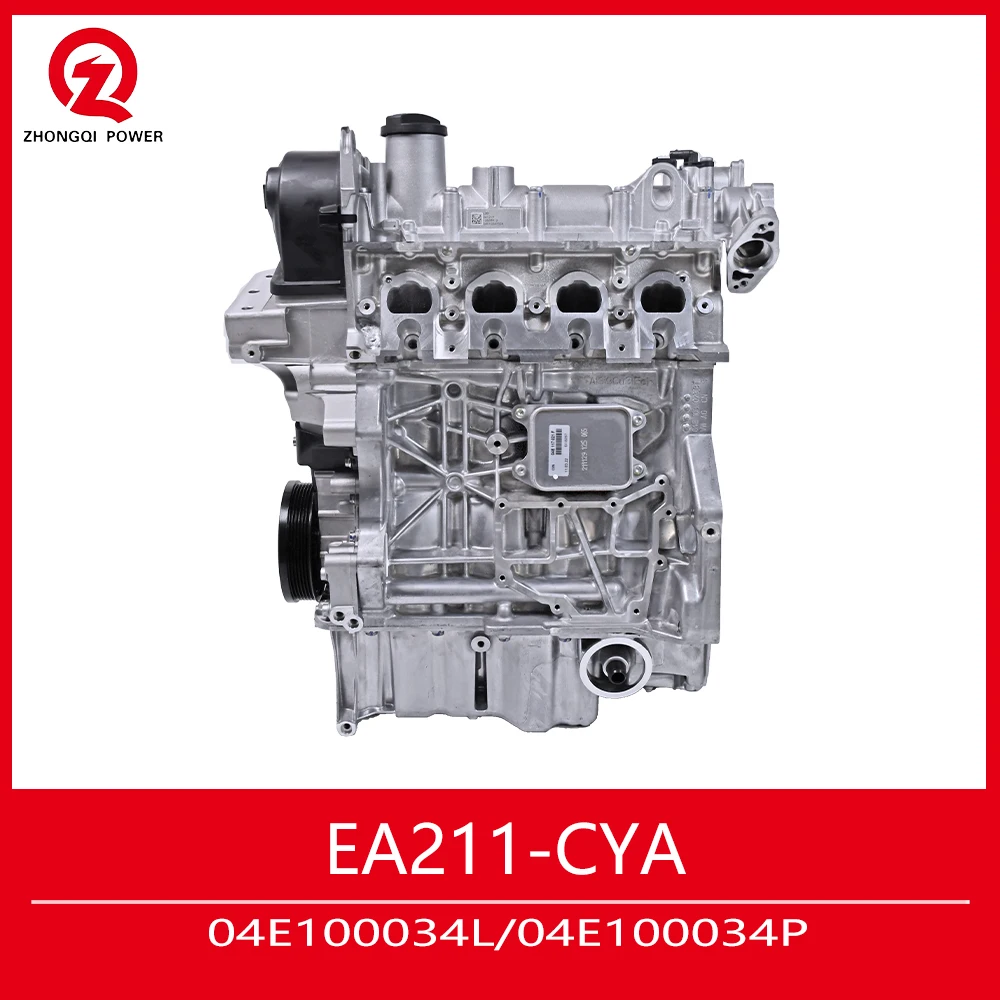 

EA211 1.2T CYA 4 Cylinders Gasoline Car Engine 04E100034L 04E100034P Car Accessory for Golf Sagitar Lavida A3