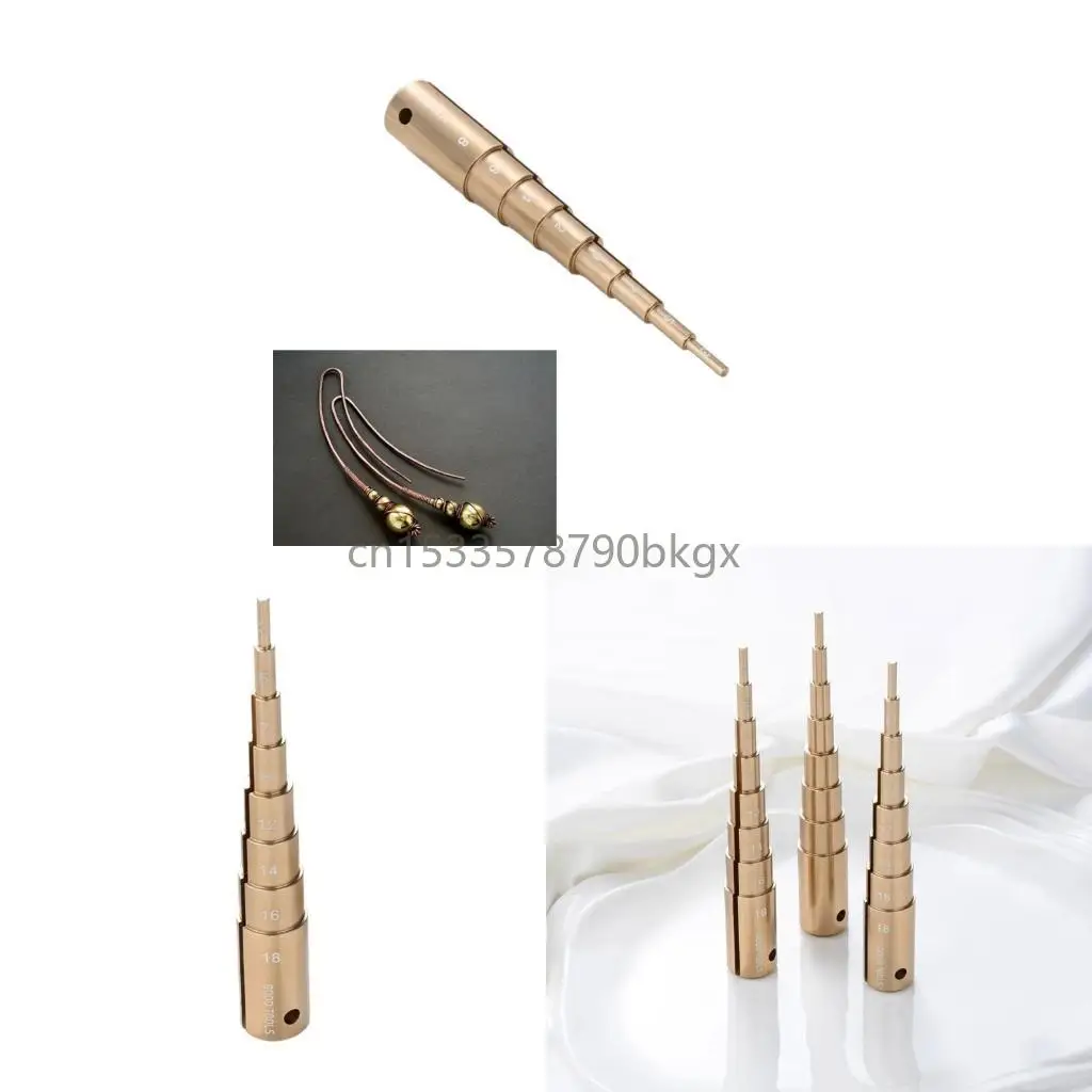 

Ergonomic Aluminum Wire Winding Tool for Jewelry Making and Crafting Projects J78E